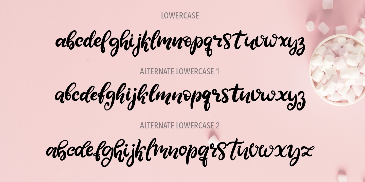 Sweet Tooth Regular Font preview